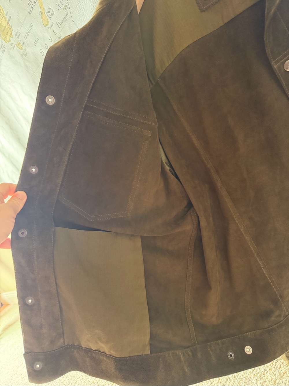 Todd Snyder Green
Suede Dylan Jacket - Picture 5 of 5